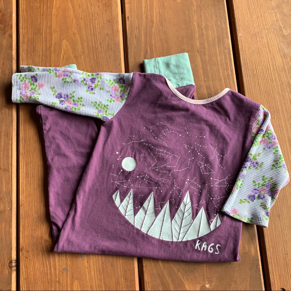 Rags to Raches 3 - 4T Long sleeved romper